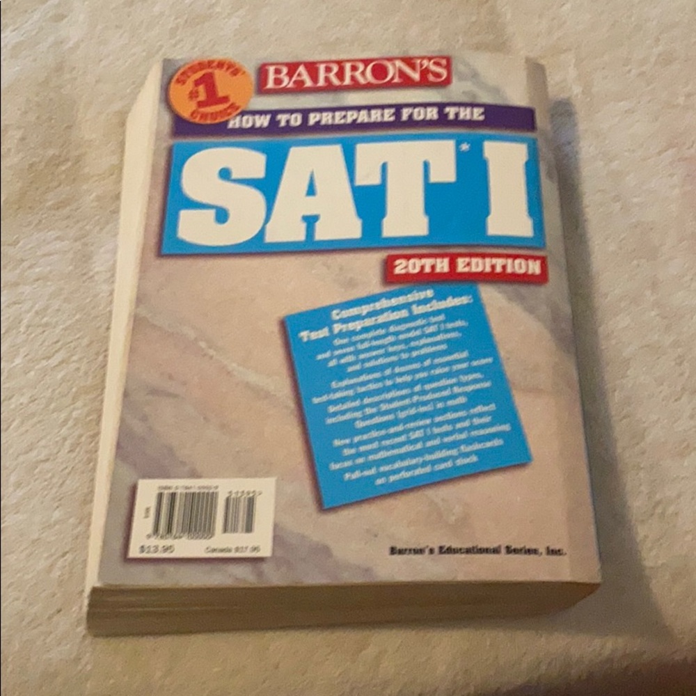 Sat prep book - Picture 2 of 2